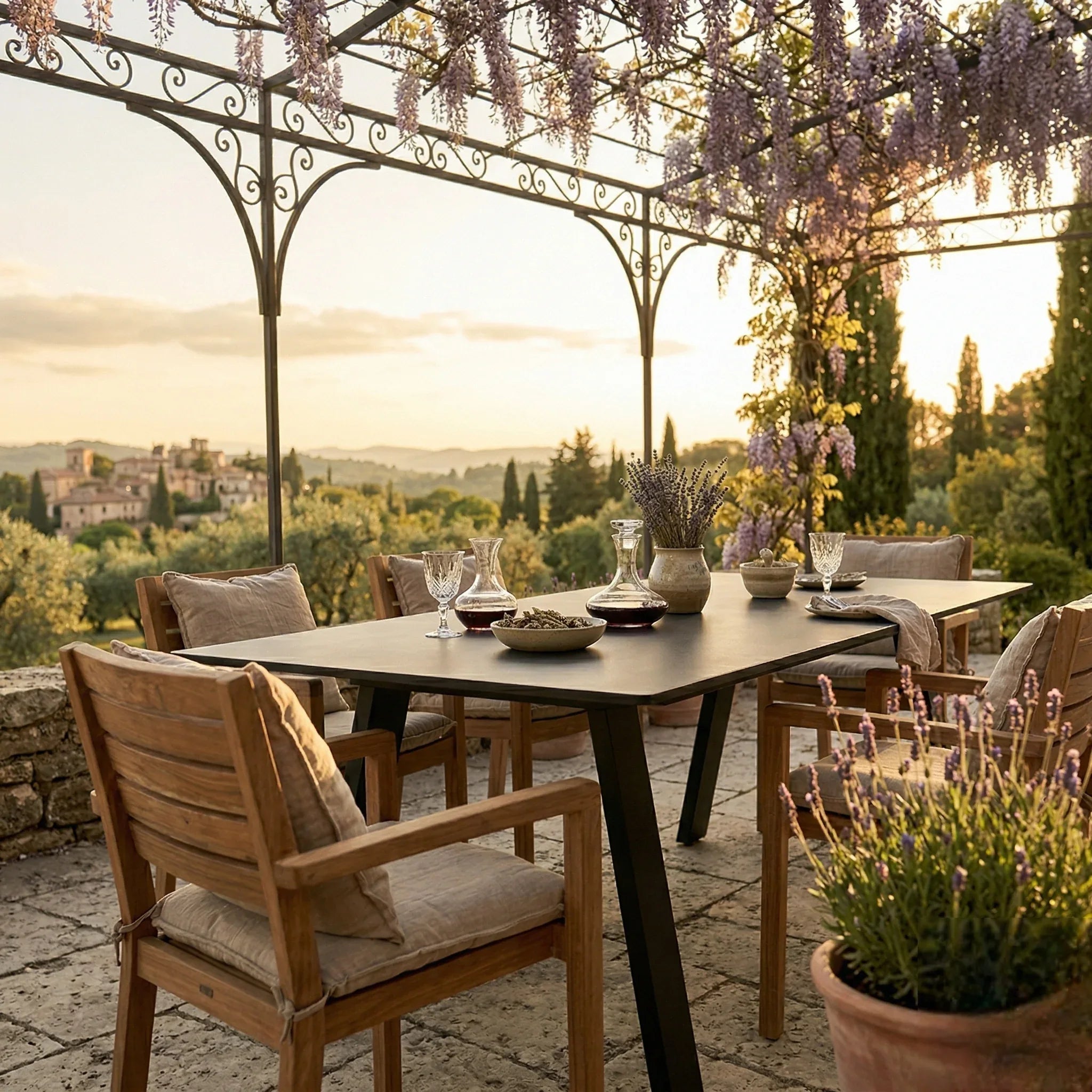table toscana - Les Jardins de Maison
